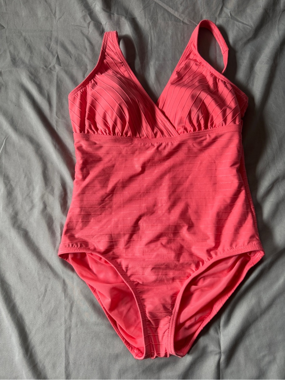 Lands’End woman’s ' Pink One-Piece Swimsuit size M